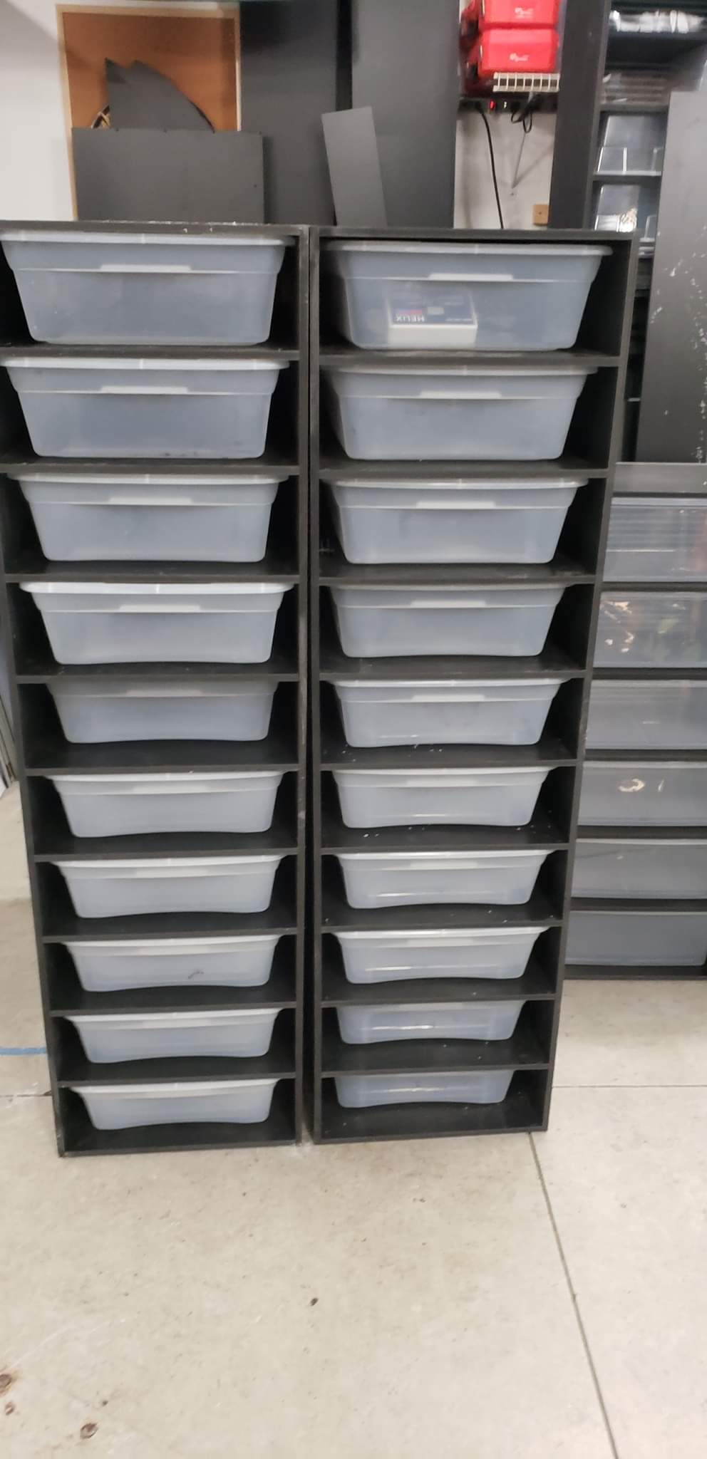 41qt pvc racks