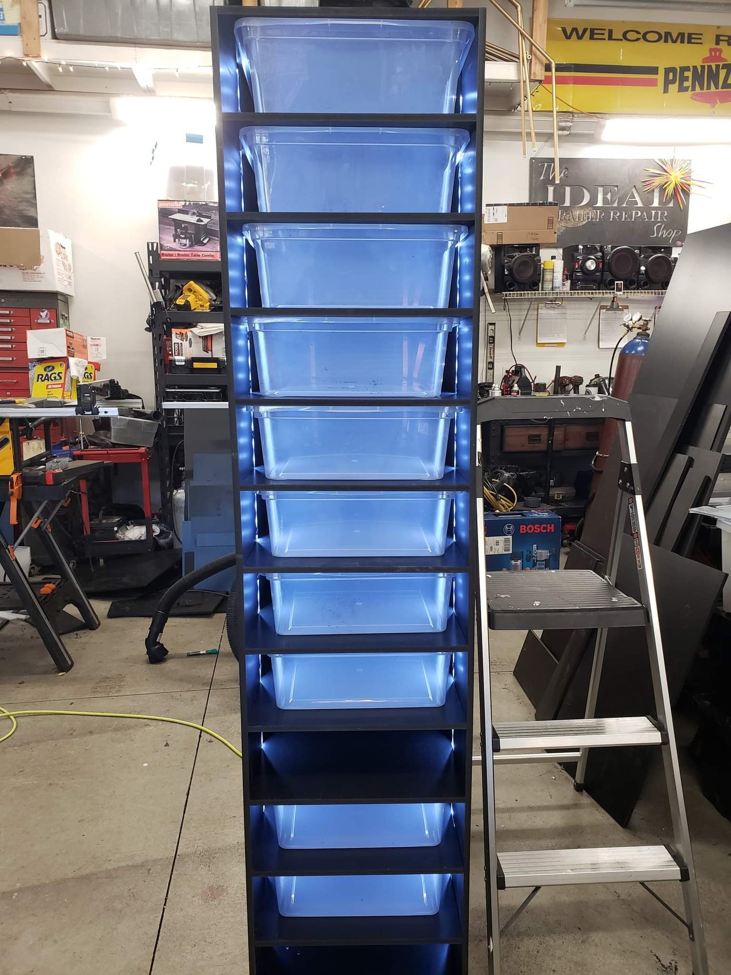 41qt pvc racks