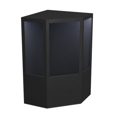 6FT PVC corner enclosure