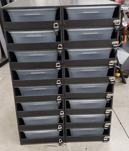41qt pvc racks