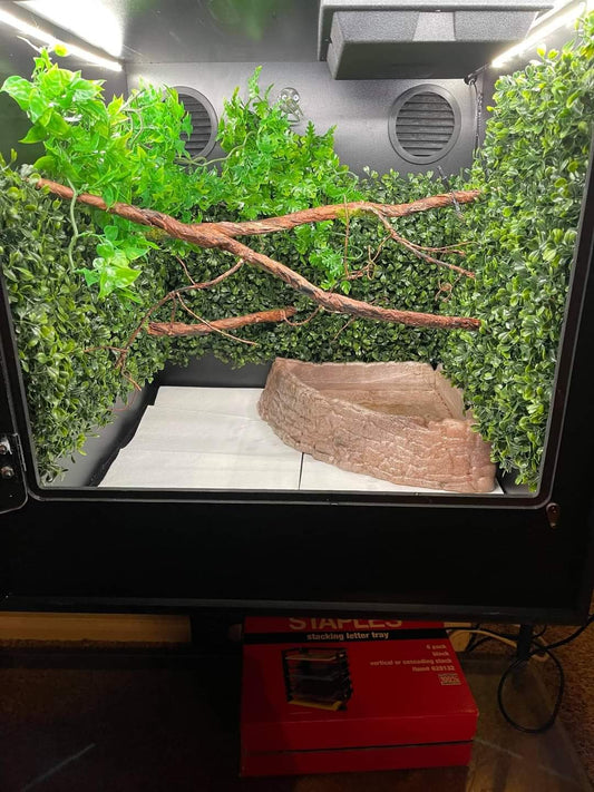 2 foot wide enclosures